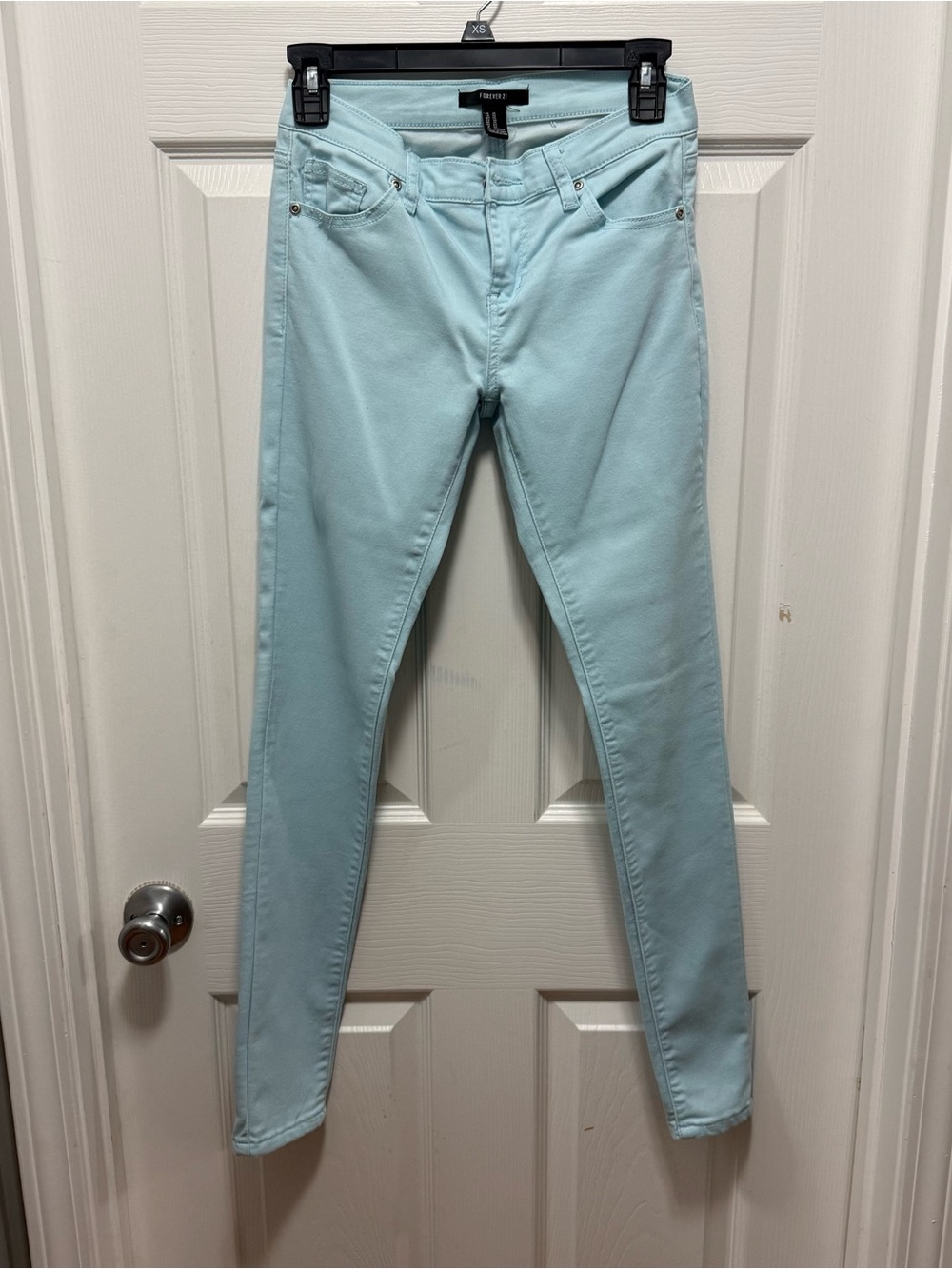 Forever 21 Light Blue Skinny Jeans